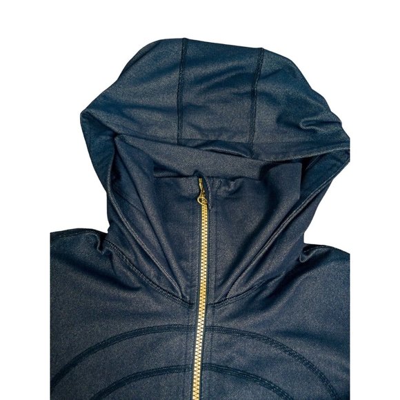 Lululemon Athletica Navy Blue Full-Zip Hoodie - Picture 6 of 8